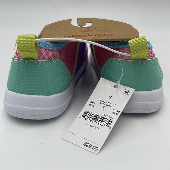 NWT Toddler See Kai Run Basics Cruiser H2O - Size 7 - Pink - Picture 6 of 9